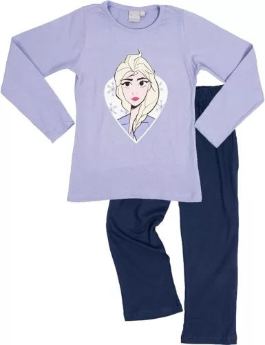 Disney Jégvarázs Elsa gyerek hosszú pizsama 3 - 8 év / 98 - 128 cm
