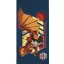 Bakugan Dragon fürdőlepedő, strand törölköző 70x140cm (Fast Dry)
