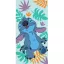 Disney Lilo és Stitch, A csillagkutya Fun Colores fürdőlepedő, strand törölköző 70x140cm