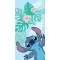 Disney Lilo és Stitch, A csillagkutya Blue Island fürdőlepedő, strand törölköző 70x140cm (Fast Dry)