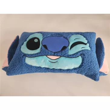   Disney Lilo és Stitch, A csillagkutya Wink formapárna, díszpárna Sherpa 75 cm