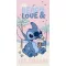 Disney Lilo és Stitch, A csillagkutya Beach Ice Cream fürdőlepedő, strand törölköző 70x140cm (Fast Dry)