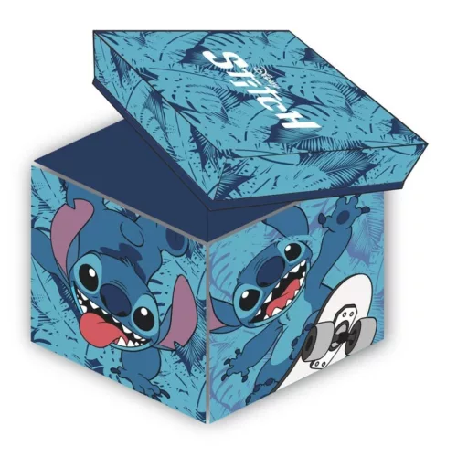 Disney Lilo és Stitch, A csillagkutya Skateboard játéktároló 30×30×30 cm