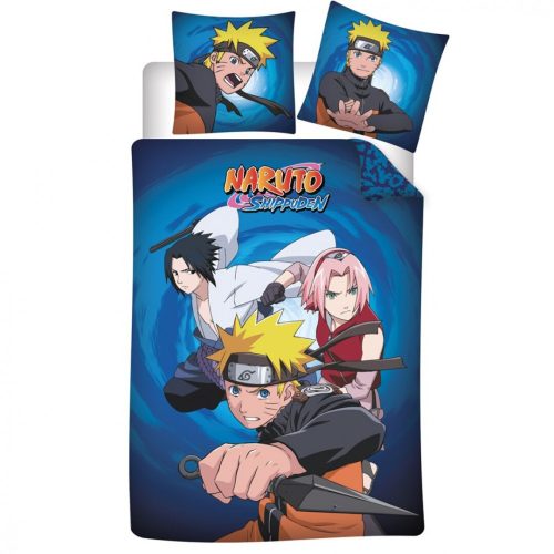 Naruto Team 7's Power ágyneműhuzat 140×200cm, 65×65 cm