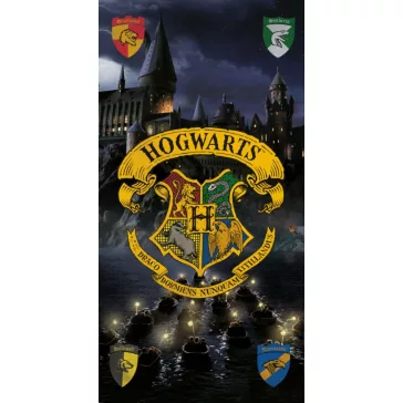  Harry Potter Sorting fürdőlepedő, strand törölköző 70x140cm