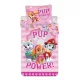 Mancs Őrjárat Pup Power Pink ágyneműhuzat 140×200cm, 70×90 cm microfibre