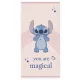 Disney Lilo és Stitch, A csillagkutya Magical fürdőlepedő, strand törölköző 60x120cm