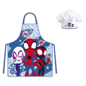 Pókember Spidey gyerek kötény 2 darabos szett