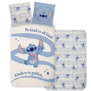   Disney Lilo és Stitch, A csillagkutya Kindness gyerek, ovis ágyneműhuzat 100×135 cm, 40×60 cm