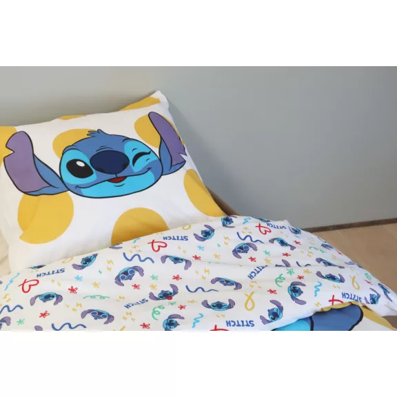 Disney Lilo és Stitch, A csillagkutya Dots gyerek, ovis ágyneműhuzat 100×135 cm, 40×60 cm