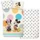 Disney Mickey Duo gyerek, ovis ágyneműhuzat 100×135 cm, 40×60 cm