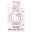 Hello Kitty Cozy Winter gyerek, ovis ágyneműhuzat 100×135 cm, 40×60 cm