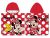 Disney Minnie Always Be Kind strand törölköző poncsó 50x115 cm