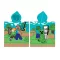Minecraft Diamond Defender strand törölköző poncsó 50x115 cm