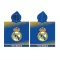 Real Madrid Blue strand törölköző poncsó 55x110 cm