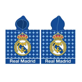   Real Madrid Los Blancos strand törölköző poncsó 55x110 cm (Fast Dry)