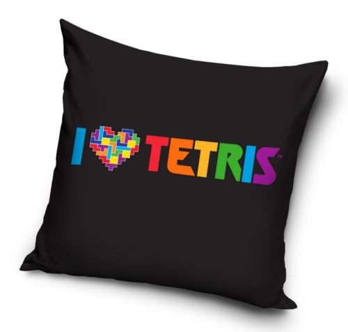 Tetris Black párnahuzat 40x40 cm