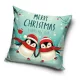 Karácsonyi Penguins párnahuzat 40x40 cm