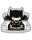 Batman Batmobile formapárna, díszpárna 28x35 cm