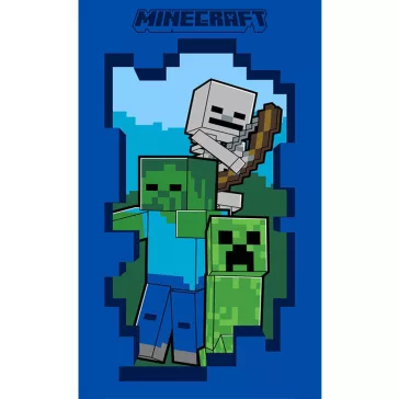   Minecraft Beware kéztörlő, arctörlő, törölköző 30x50 cm