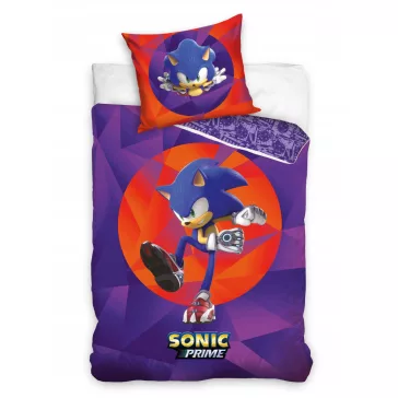   Sonic a sündisznó Purple ágyneműhuzat 140×200cm, 70×90 cm