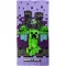 Minecraft Purple fürdőlepedő, strand törölköző 70x140cm