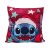 Disney Lilo és Stitch, A csillagkutya Star Karácsony párnahuzat 40x40 cm Velúr