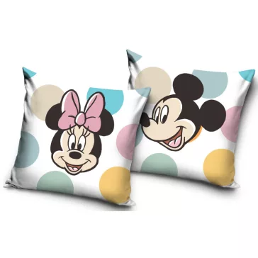 Disney Minnie, Mickey Dots párna, díszpárna 40x40 cm