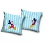 Disney Mickey Stripe & Smile párna, díszpárna 40x40 cm