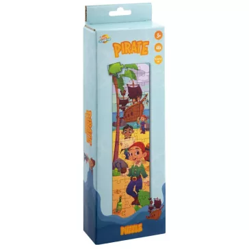 Kalóz Treasure hosszúkás puzzle 48 db-os
