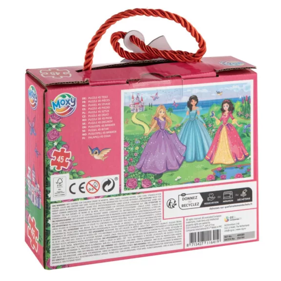 Hercegnők Garden puzzle 45 db-os