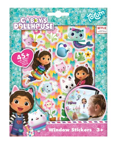 Gabi babaháza Sprinkle Party ablakmatrica szett