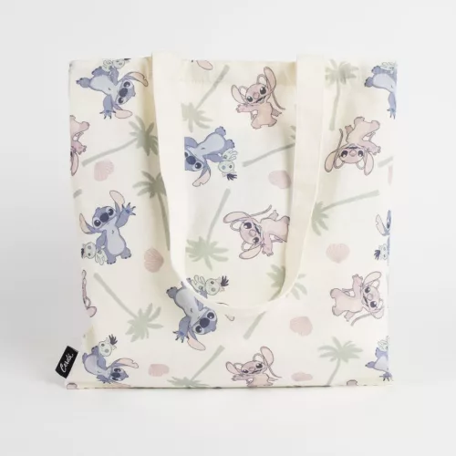 Disney Lilo és Stitch, A csillagkutya Palm shopping bag, bevásárlótáska 40 cm