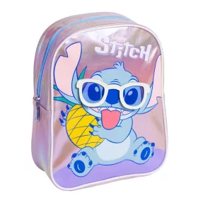   Disney Lilo és Stitch, A csillagkutya Ananas hologrammos hátizsák, táska 32 cm