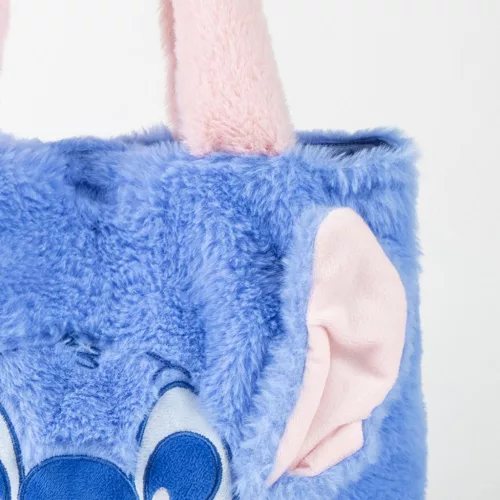 Disney Lilo és Stitch, A csillagkutya Fluffy plüss shopping bag, bevásárlótáska 31 cm