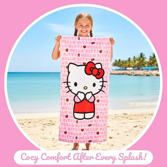 Hello Kitty Apple törölköző, tornazsák, baseball sapka szett