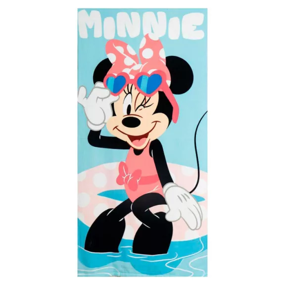 Disney Minnie Swimming törölköző és úszószemüveg szett