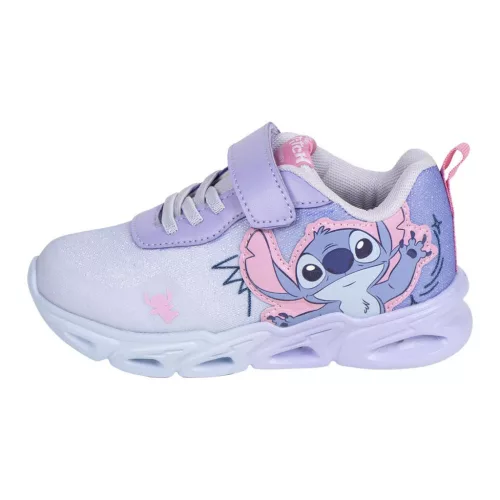 Disney Lilo és Stitch, A csillagkutya Galaxy LED villogó, világító utcai cipő 25-32