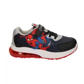 Pókember Dark LED villogó, világító utcai cipő 25-32