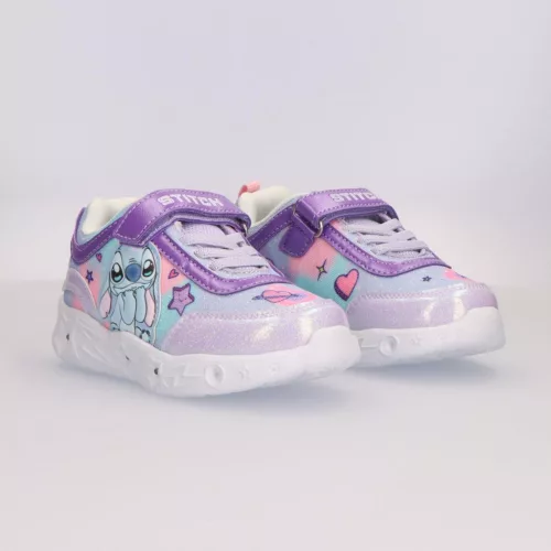 Disney Lilo és Stitch, A csillagkutya Cute Star LED villogó, világító utcai cipő 25-32