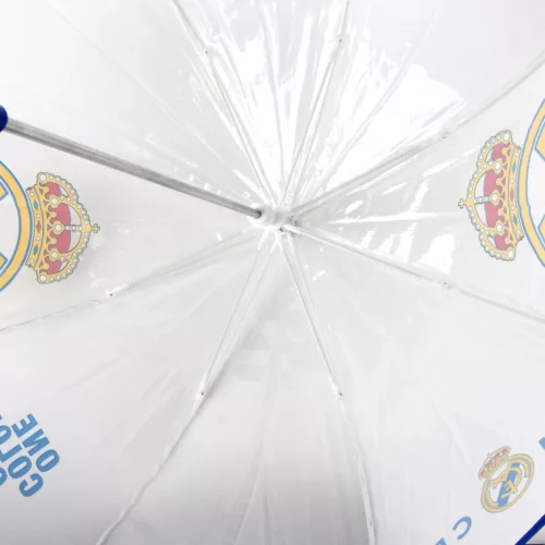 Real Madrid One Color gyerek átlátszó esernyő Ø71 cm