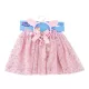 Peppa malac Gold gyerek szoknya és hajpánt szett 3 - 8 év / 98 - 128 cm
