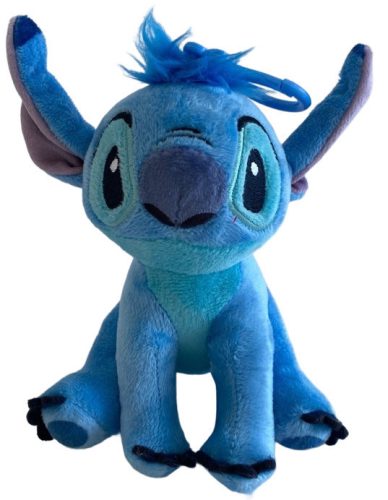 Disney Lilo és Stitch, A csillagkutya 3D plüss figura akasztóval 14 cm