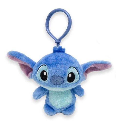 Disney Lilo és Stitch, A csillagkutya Blue 3D plüss figura akasztóval, táskadísz 12 cm