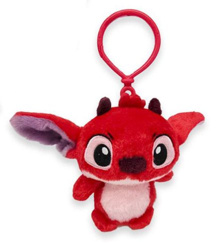 Disney Lilo és Stitch, A csillagkutya Red 3D plüss figura akasztóval, táskadísz 12 cm