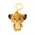Disney Az Oroszlánkirály Kid 3D plüss figura akasztóval, táskadísz 13 cm