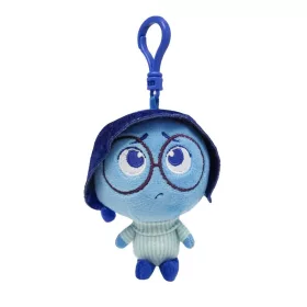   Disney Agymanók Sadness 3D plüss figura akasztóval, táskadísz 12 cm