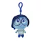 Disney Agymanók Sadness 3D plüss figura akasztóval, táskadísz 12 cm