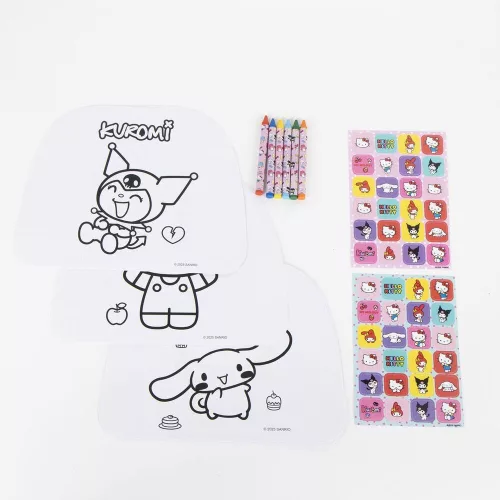 Hello Kitty Friends színező, activity szett