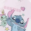Disney Lilo és Stitch, A csillagkutya Besties gyerek rövid póló, felső 6 - 12 év / 116 - 152 cm